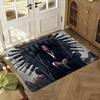 John Wick Floor Mat Soft Thickened Absorbent Non-Slip Bedroom Living Room Door Mat Home Decor Flannel Rugs