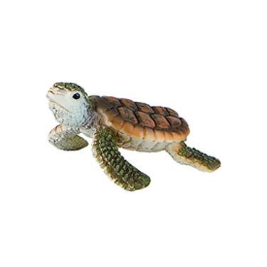 Figurine - BULLYLAND - Petite Tortue de mer 6,5 cm - Peinte à la main - Sans PVC