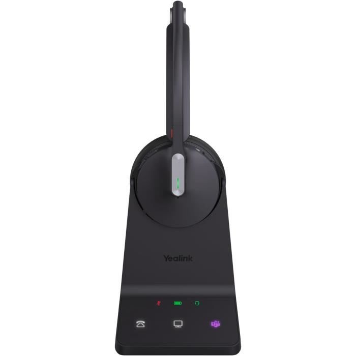 Casque Mono - YEALINK - WH64 - DECT Et Bluetooth - Réduction De Bruit - Autonomie 26h