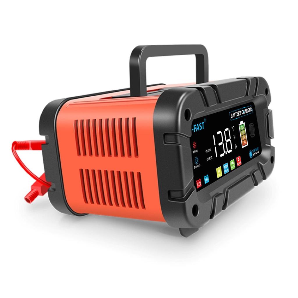 E-FAST High Power Lead-acid & Lithium 12V/24V Battery Charger, 20A/10A