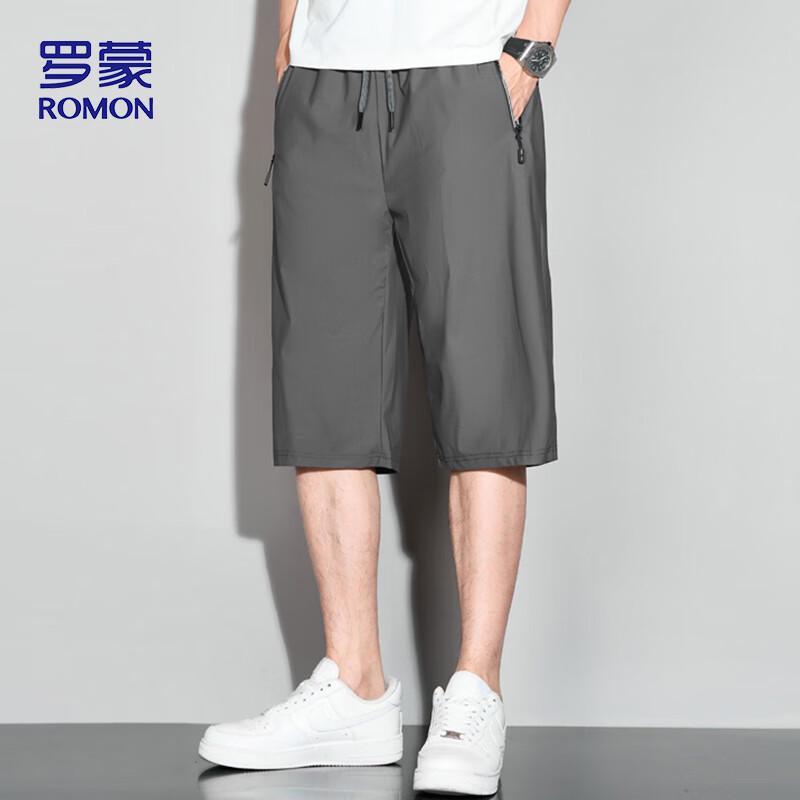 ROMON Men's Breathable 3/4 Length Sports & Beach Shorts ZH9877