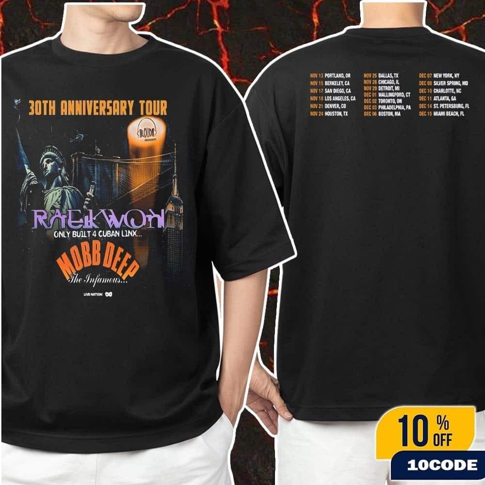 Wu-Tang Clan Raekwon and Mobb Deep NA Tour 2026 Celebrating 30 Years of Only Bui L