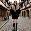 2025 Autumn and Winter New Fur Coat Imitation Fur Coat Big Fur Collar Casual Coat