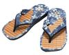 Hasegawa Bamboo Geta Made In Japan Men's Japanese-Style Sandals, (Cherry Blossom/2L)