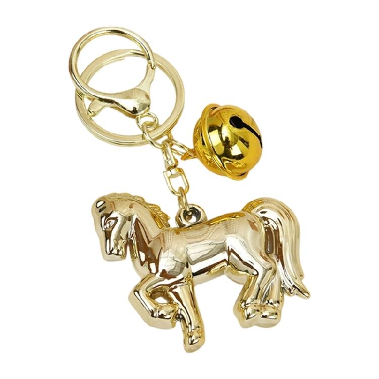 Stylish Bag Accessory Horse Keychain In 3D Design Using Premium Acrylic for Gift Giving Personal Style Lightweight Charm