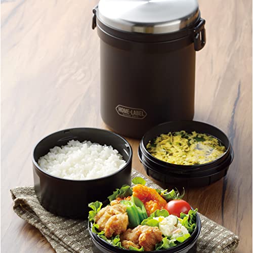 Pearl Metal HB-5668 Lunch Jar, 1,500 Lunch Box, Do