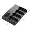 4 Slots Camera Battery Charger for Sony NP-F330 NP-F550 NP-F570 NP-F750 NP-F770 NP-F960 NP-F970 NP-F930 NP-FM500H Battery