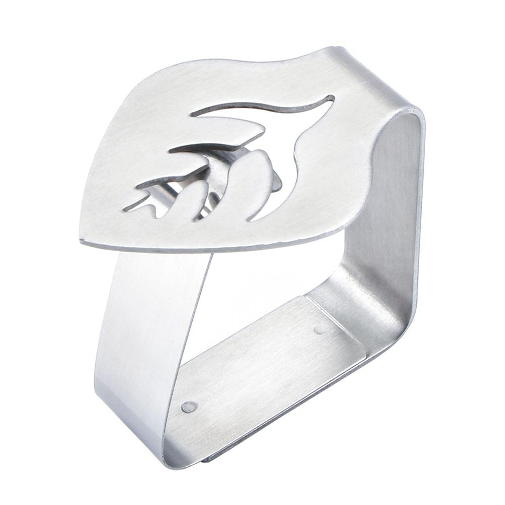 4PCS Stainless Steel Table Cloth Clips Adjustable Table Cover Clamps Table Cloth Holders for Home