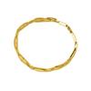 Bracelet - LUXENTER - Thylo - Zircone cubique brillante - Finition or jaune 18 carats - Longueur 18 cm
