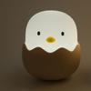 Eggshell Chicken LED Night Light - Silicone USB Rechargeable Roly-Poly Children's Desk Lamp