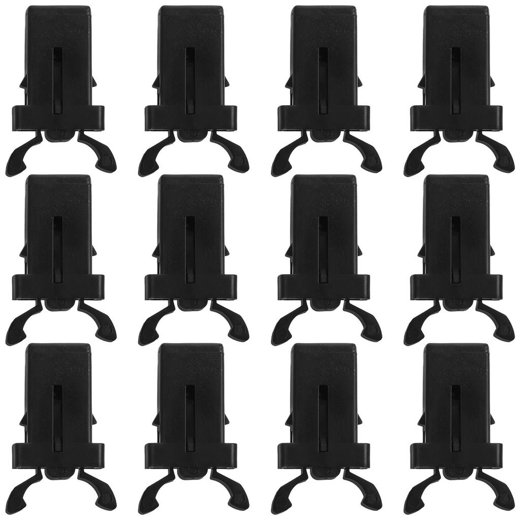 20Pcs Self-Locking Waste Bin Buckle White Press Switch Trash Can Lock Replacement Clip Garbage Lid Catch Lid Bin Repair Clip