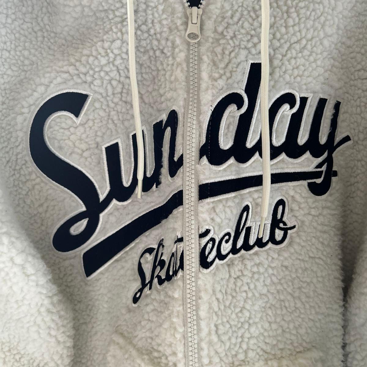 WEGO Boa Parka Fleece Jacket White  Sunday Ski Club