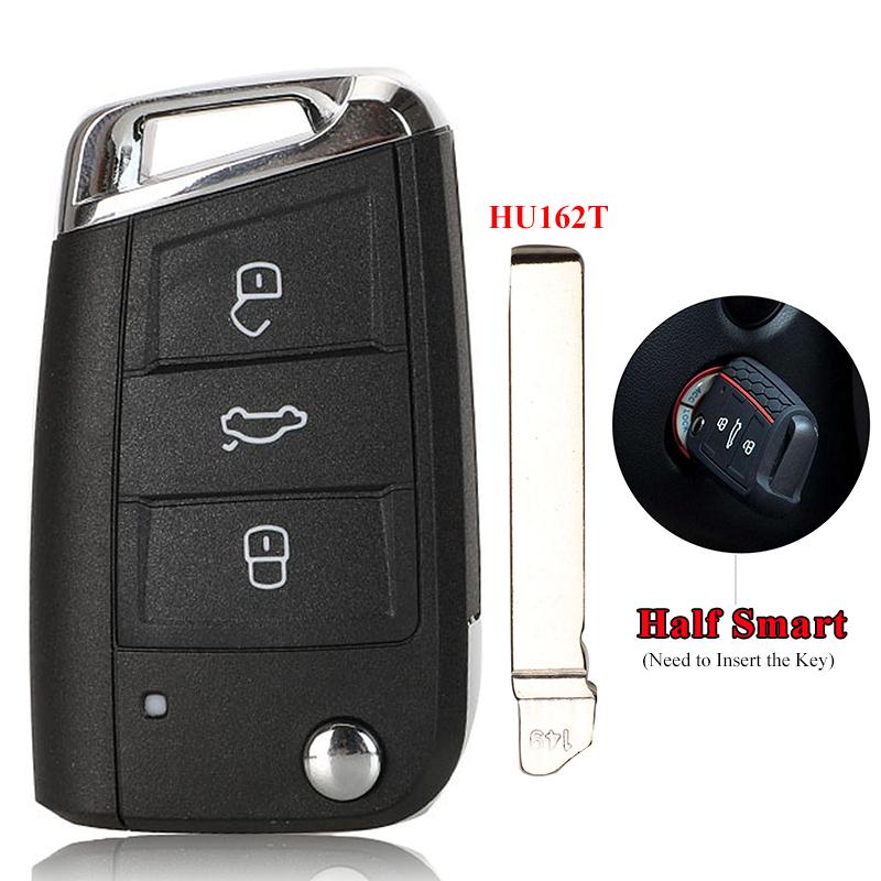 Car Remote Key 434MHz Megamos AES MQB for VW Seat Leon Ateca Golf7 MK7 Touran Polo Tiguan Skoda Octavia 5G6959752AB BB 6V0959752