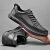 Popular Leather Sneakers Men's Spring Casual Sports Shoes