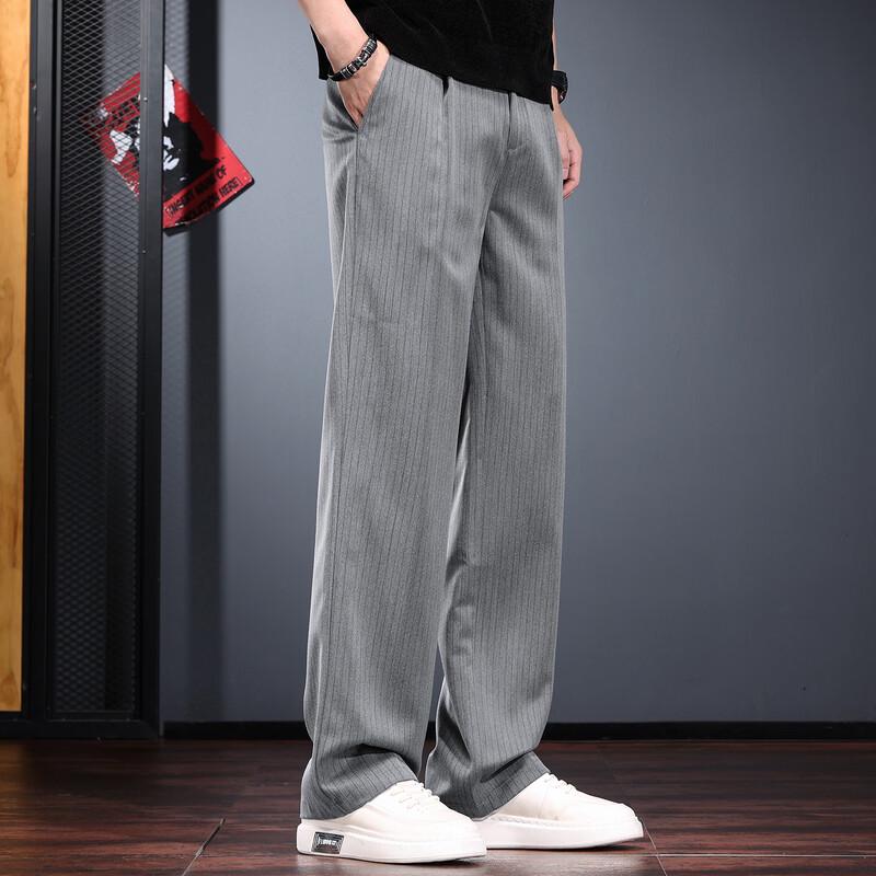 Jie Leino Men's Straight Leg Business Casual Pants