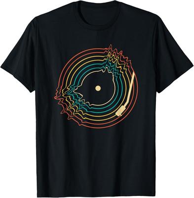 Retro Vinyl Schallplatten - Vintage Vinyls T-Shirt Geschenk Unisex T-Shirt