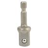 3pcs 1/4 3/8 1/2 Socket Adapter Hex Shank Drill Bits Extension Rod Power Tools