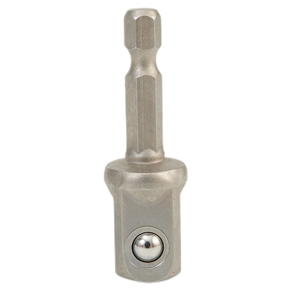 3pcs 1/4 3/8 1/2 Socket Adapter Hex Shank Drill Bits Extension Rod Power Tools
