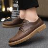 Men's Leather Casual Shoes Classic Business Dress Shoes New Comfort Flats Lace Up Oxford Shoes for Men Designer Loafers Zapatos