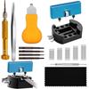 31 Pieces Watch Battery Replacement Kit  Screwdriver Watch Band Replacement Tool Shell Opener Ideal Choice for Gifts