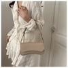 Mode Femme Élégant Premium PU Cuir Sac à Bandoulière Voyage Sortie Sac Sling Sac à Main Bandoulière Pochette Couleur Unie Élégante
