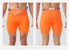 Men's Multi-Pocket Compression Capri Pants for Running, Training, and Cycling