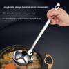 304 Nerezová ocel Lžíce na polévku oddělující olej: Účinný domácí nástroj pro filtrování oleje z polévky