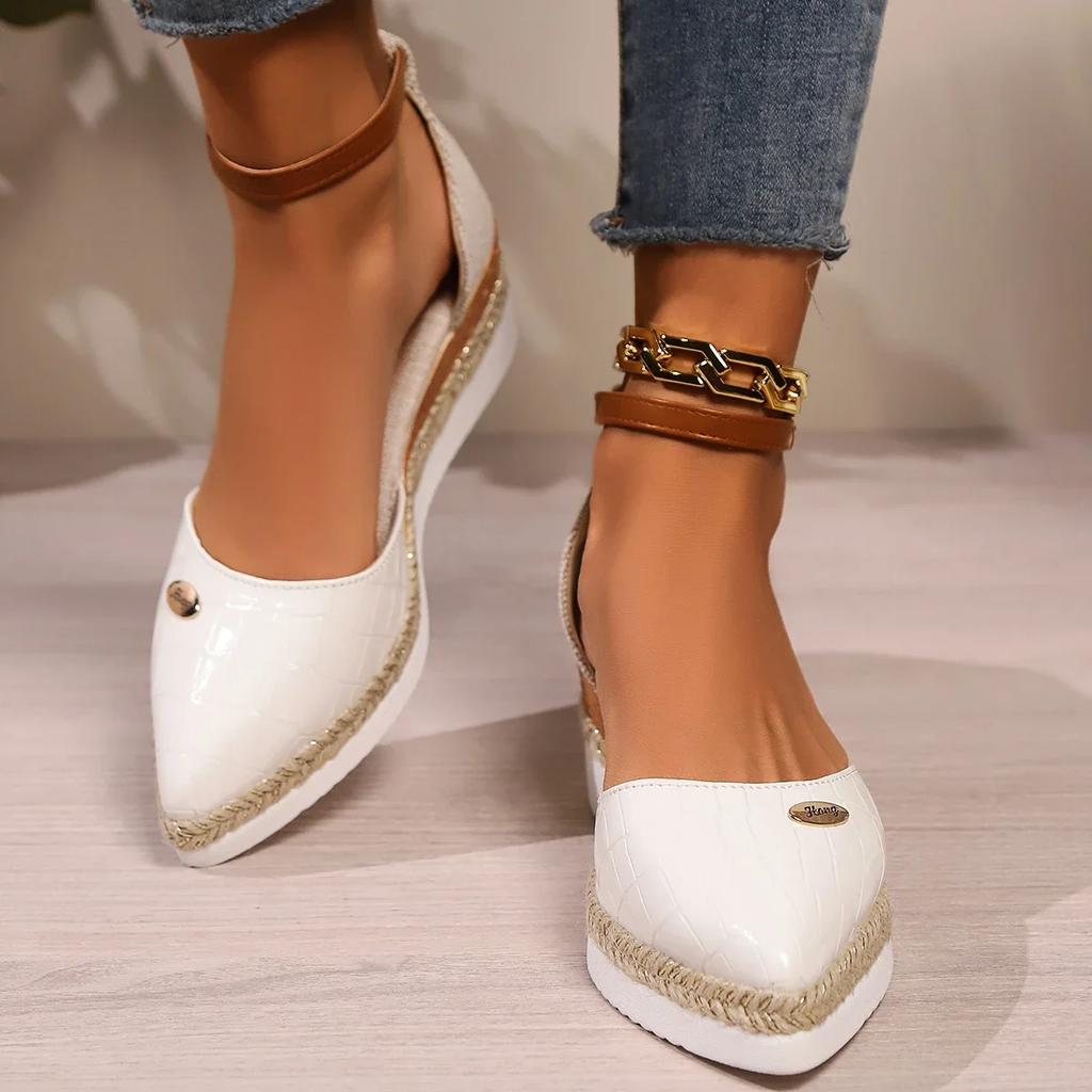 Fashion Women's New Retro Wind Slippers Versatile Heel High Fashion Casual Sandals