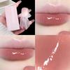 Søt sløyfe Lip Gloss Lasting Mirror Vann Lip Glaze Glitter Fuktighetsgivende leppestift Krystall Jelly Lip Tint Korean Makeup Kosmetikk