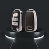 TPU Leather Auto Car Remote Flip Key Case Cover Shell Fob Holder for A4 B7 A6 C6 4f 8v A3 8p A1 A3 Keyless Accessories
