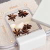 Rice Storage Bin Sealed Bulk Food Transparent for Cereal White