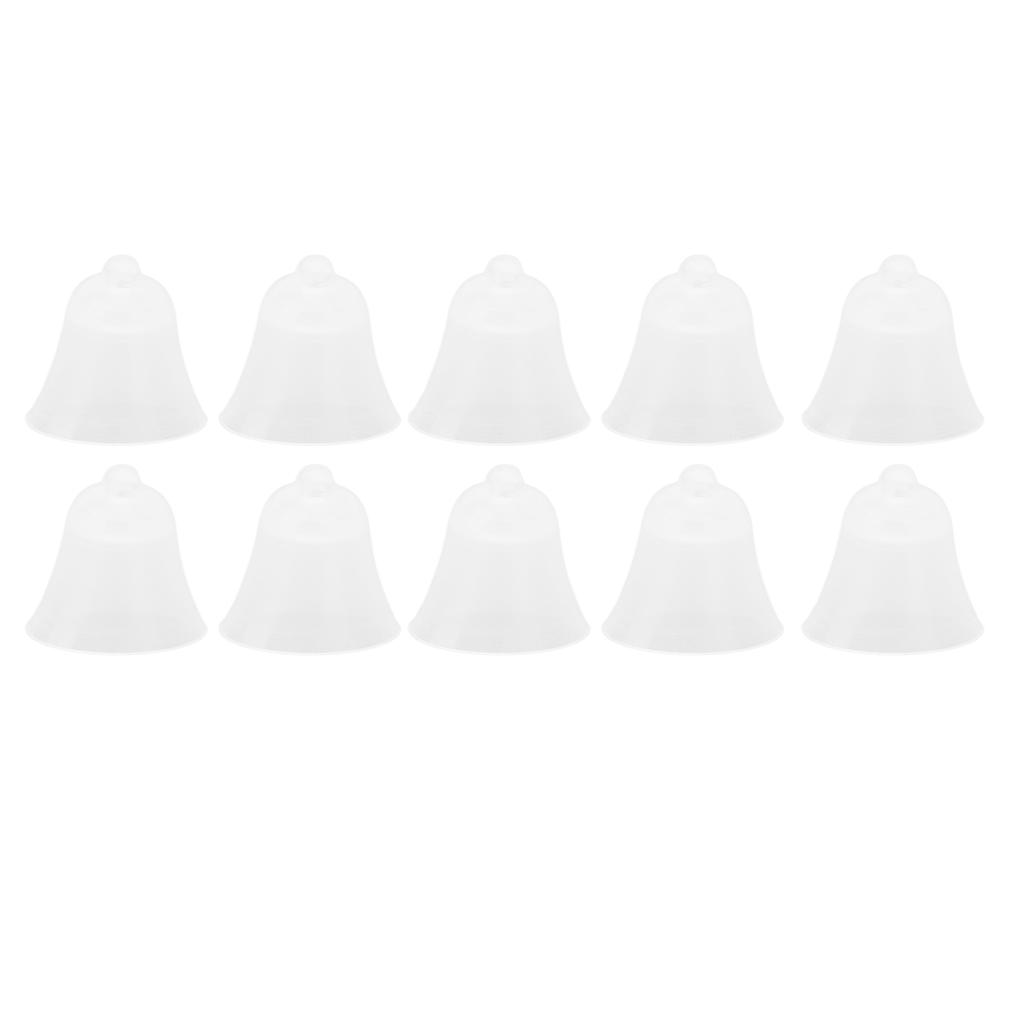 10PCS Hearing Amplifier Domes Replacement Silicone Soft Earplug Eardrum Heads Earbud Tips White