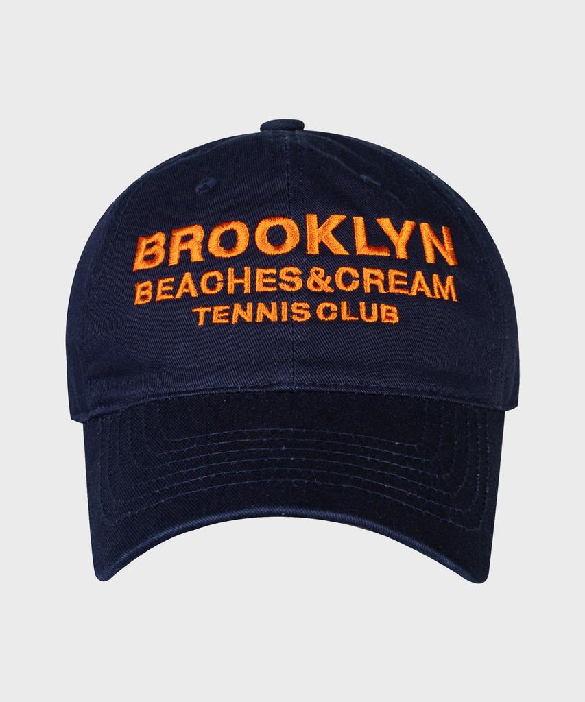Bichiseuaenkeulim Brooklyn Tennis Club Ball Cap-Navy