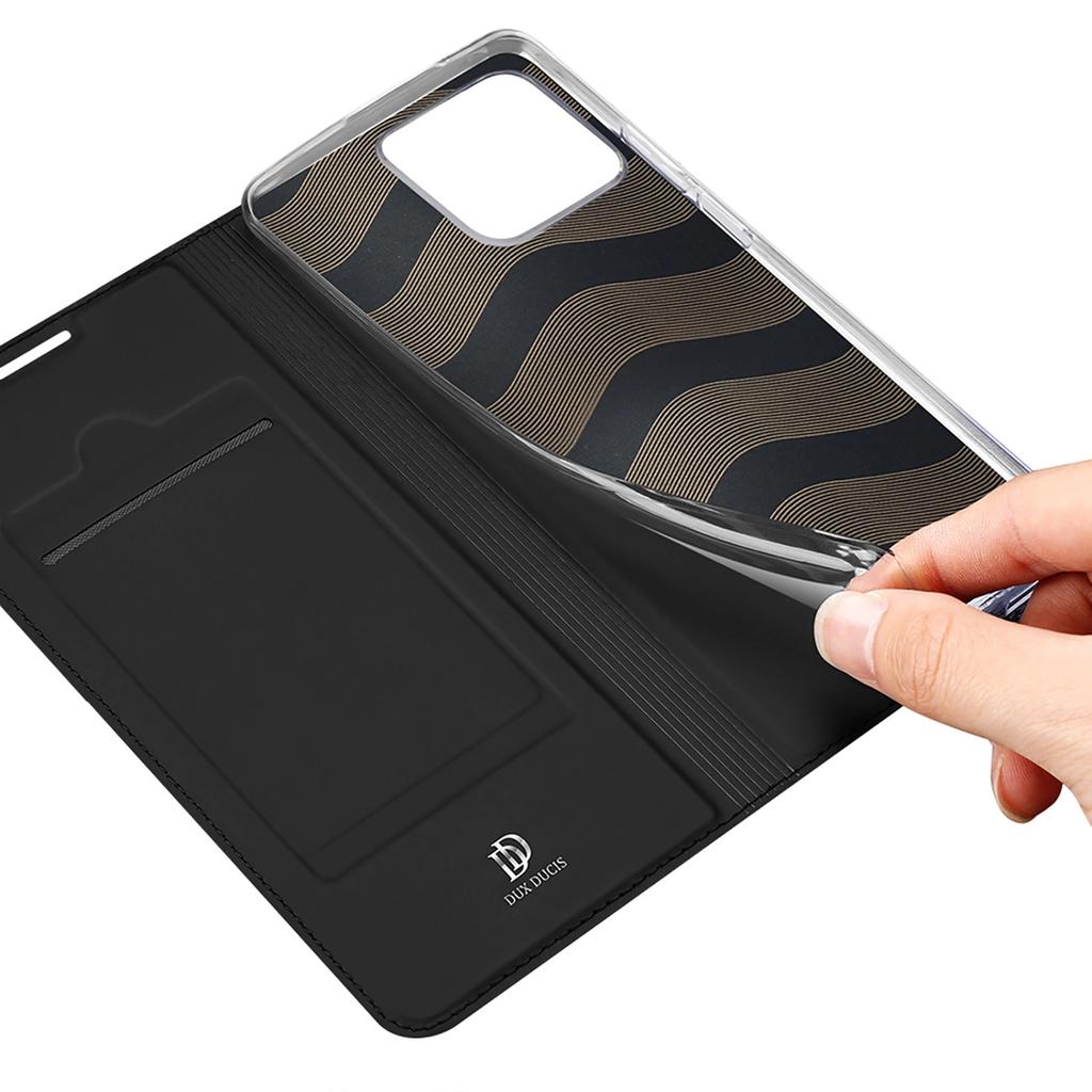 Dux Ducis Skin Pro Flap Case Cover Realme Narzo 50A Black