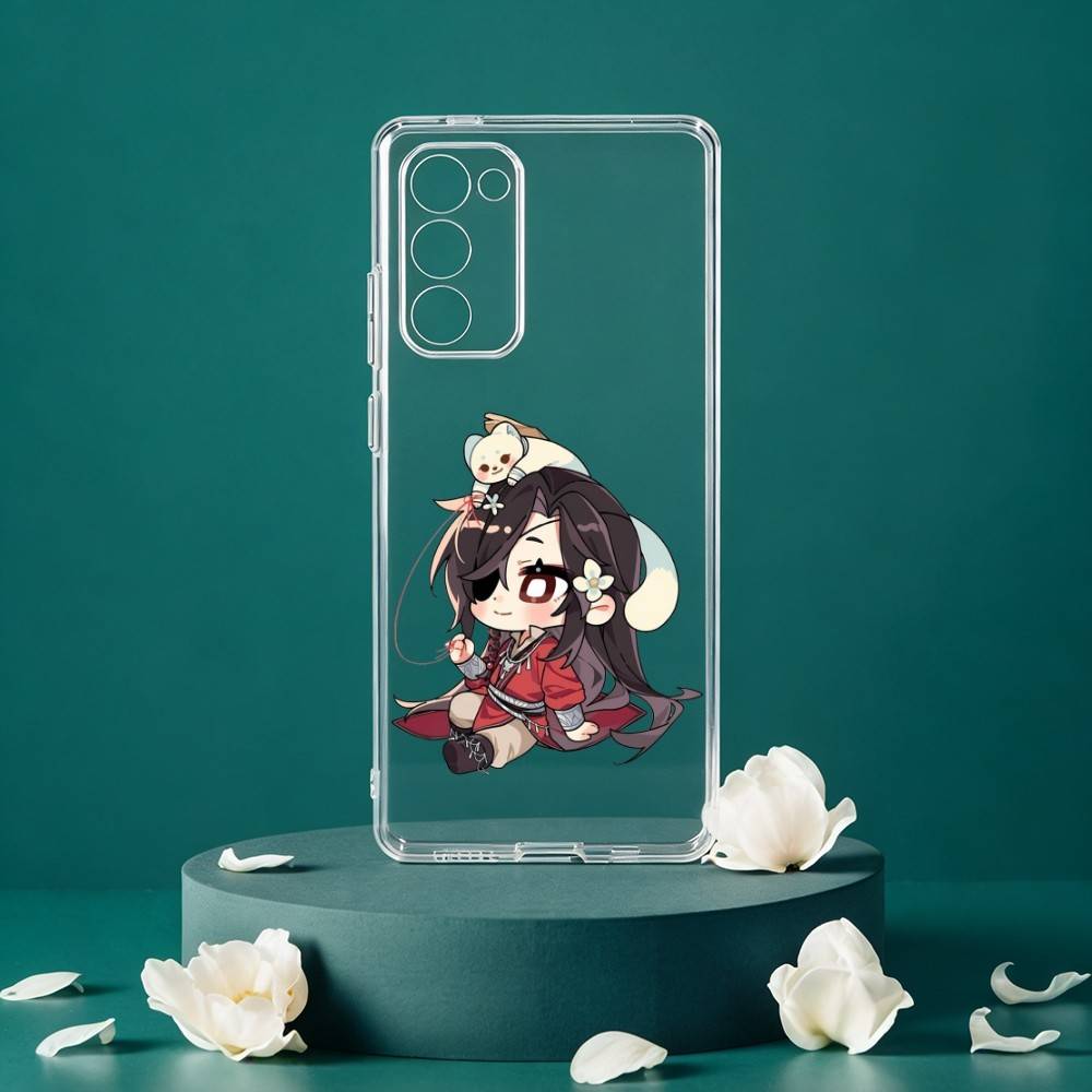 Heaven Officials Blessing Phone Case For Samsung Galaxy S24 S25 S23 S22 S21 Plus S24 S25 Transparent Cover Case