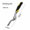 Gardening & Landscaping Tool Set: Iron Shovel with Magnesium Aluminum Alloy, Silicone Handle - 4 Pieces