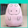 Niedliches lila Nilpferd Plüschtier Kissen für Mädchen 50cm Weich und gemütlich