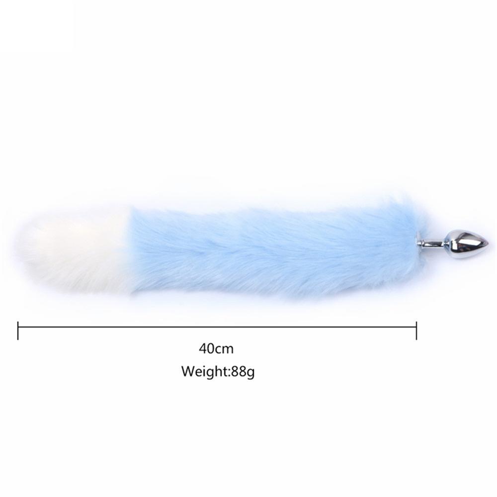 18+ Anal Plug Fox Tail Plush Butt Dilator Erotic Cosplay Fetish Roleplay Anus Bdsm Adult Women Sex Toys Girl Accessories