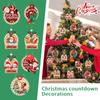 Home Daily Use Wooden Craft - Christmas Countdown Decorative Ornament & Calendar