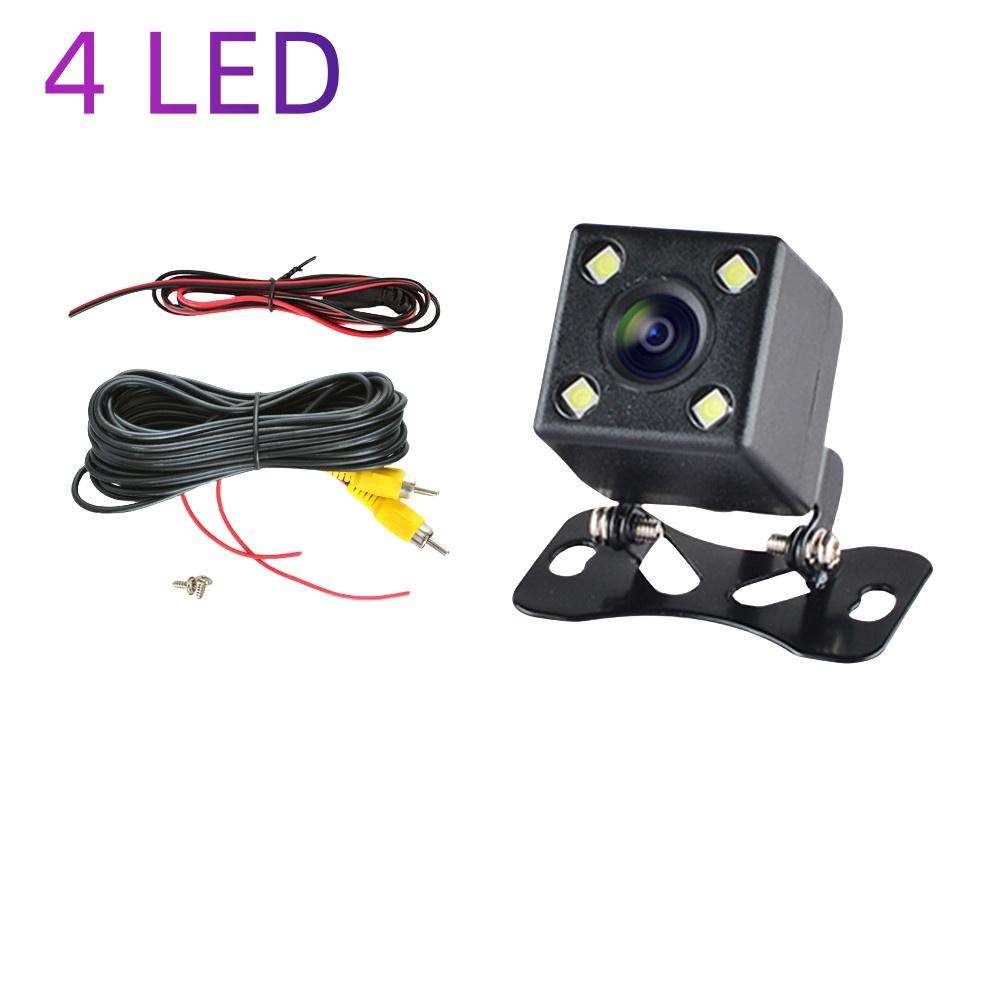 2din Car Camera AHD1080P 720P rear view high-definition reverse monitoring reverse waterproof camera For android MP5 DVD 4/8led 12 V