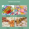 1Pcs Sardine Can Shaped Storage Tin Box Portable Tinplate Material Sealed Jar With Lid For Storing Small Items Household Goods