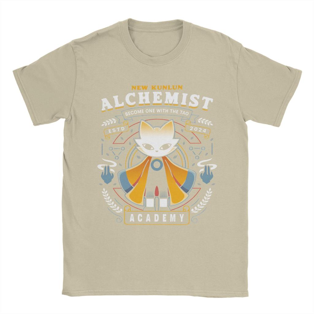 Alchemist Warrior Academy Nine Sols 100 Cotton T Shirt For Unisex's Summer O-Neck Tee Shirt Oversized Wholesale Tops