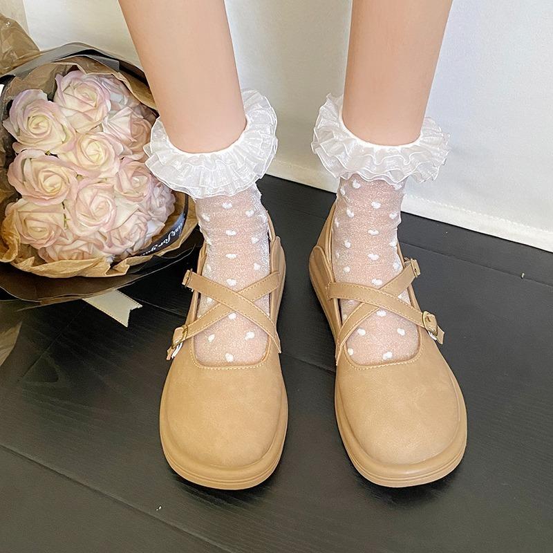 Fashion Fashion Flats Women Soft Shoes Autumn Shallow Buckle Loafers Shoes 2025 New Trends Elegant Comfort Sneaker Walking Zapatillas