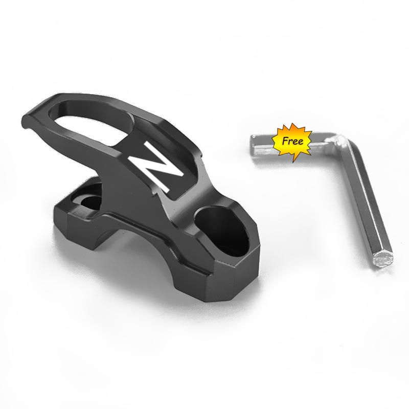 For Kawasaki Z650 Z750 Z800 Z900 Z1000 Z250 Z400 Motorcycle Brake Master Cylinder Bracket Bag Luggage Clamp Holder Helmet Hook