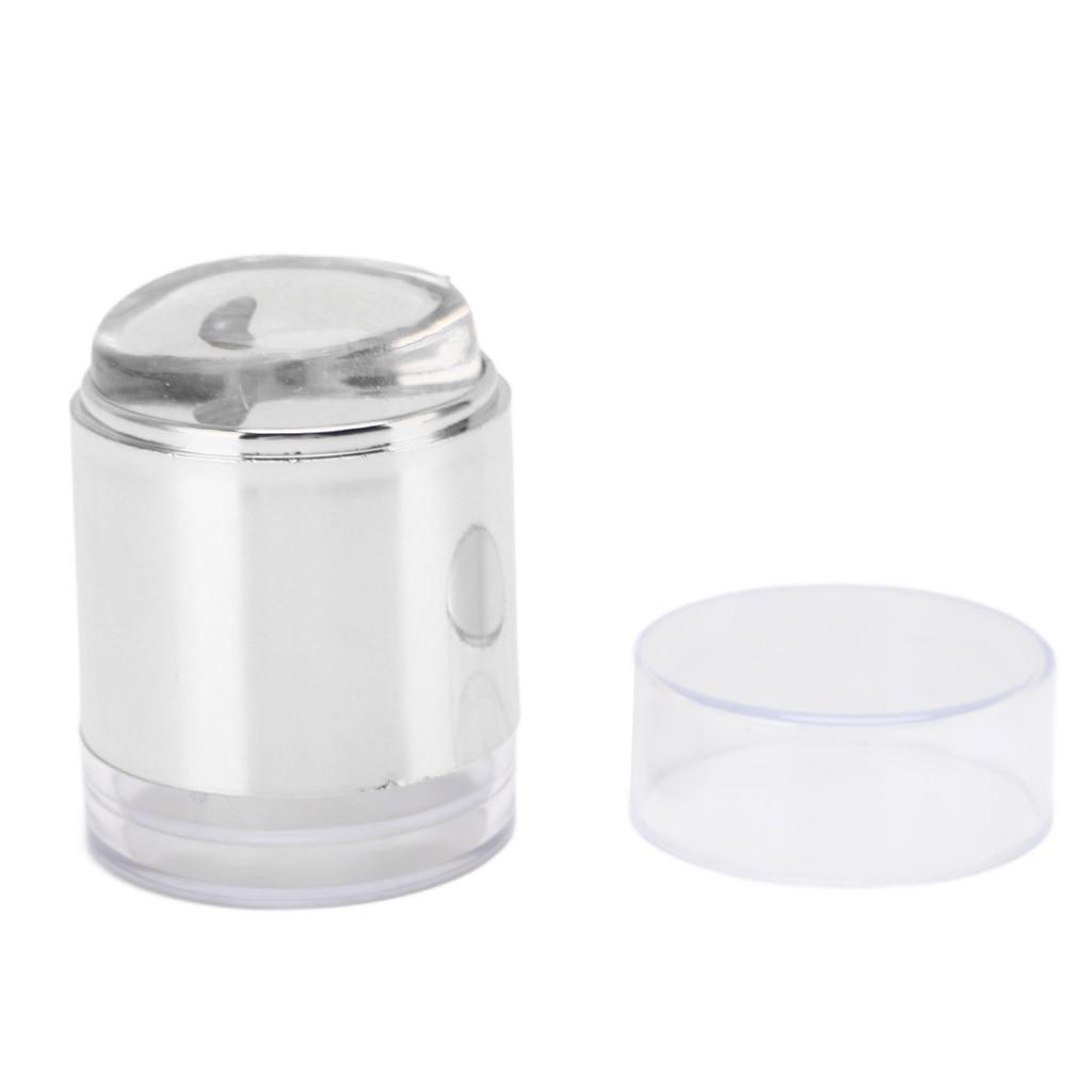 Nail Art Stamper Kit Strong Adhesive Clear Double Headed Nail Art   Stamper with Lace Floral Pattern Board