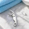 1/2/3/5Pcs Stainless Steel Dental Floss Pick, Portable Travel Reusable Oral Care Flossers, Heavy Duty Metal Teeth Deep Cleaning Tools