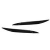 1 Pair Headlight Eyebrow Decorative Trim Left Right Headlamp Eyebrow Strip Trim for X6 E71 2008 to 2014