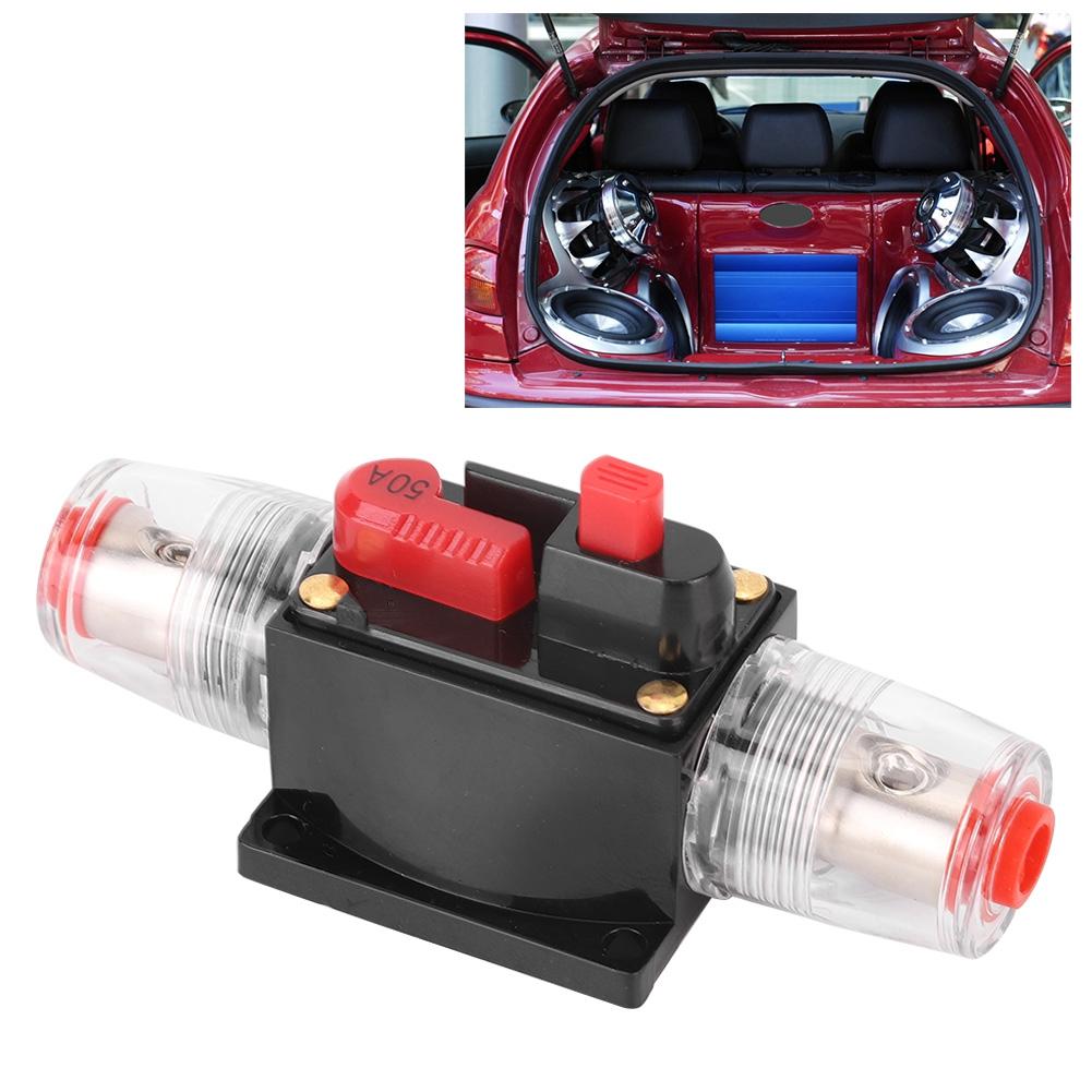 12-24V Car Auto Accessory   Amplifier Reset Circuit Breaker   Holder for Automobile Ship
