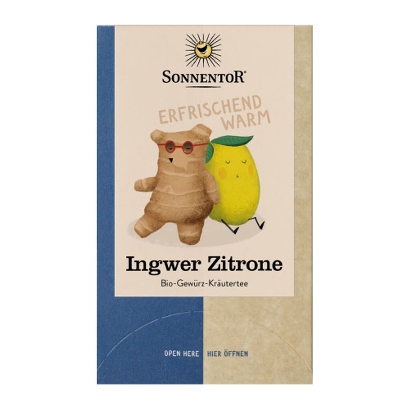 Sonentor Ginger Lemon Tea 18 Tea Bags