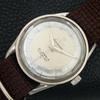 TITONI AIRMASTER TITOFLEX VINTAGE HAND-WINDING SWISS MENS WHITE WATCH a703208-1